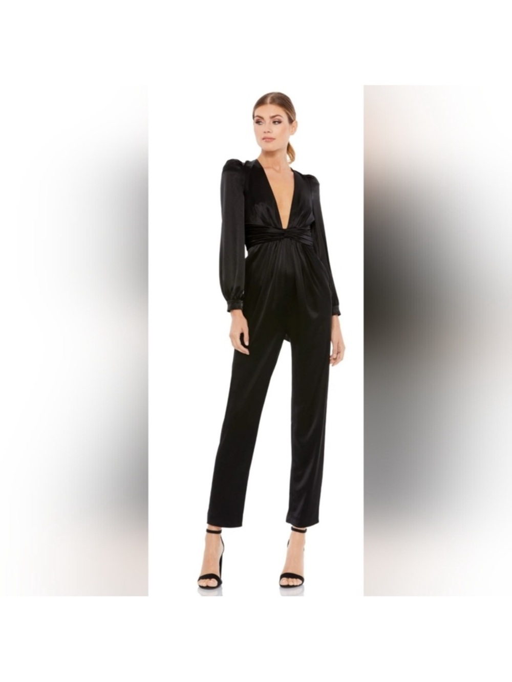 NWT IEENA Mac Duggal Jumpsuit 2647 Size  12